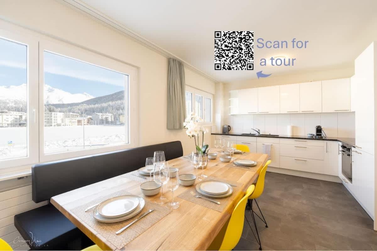 Charming Apartment In St Moritz Eksteriør billede
